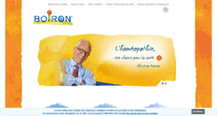 Desktop Screenshot of boiron.fr