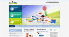 Desktop Screenshot of boiron.sk