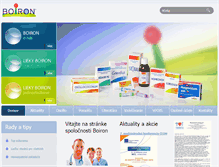 Tablet Screenshot of boiron.sk
